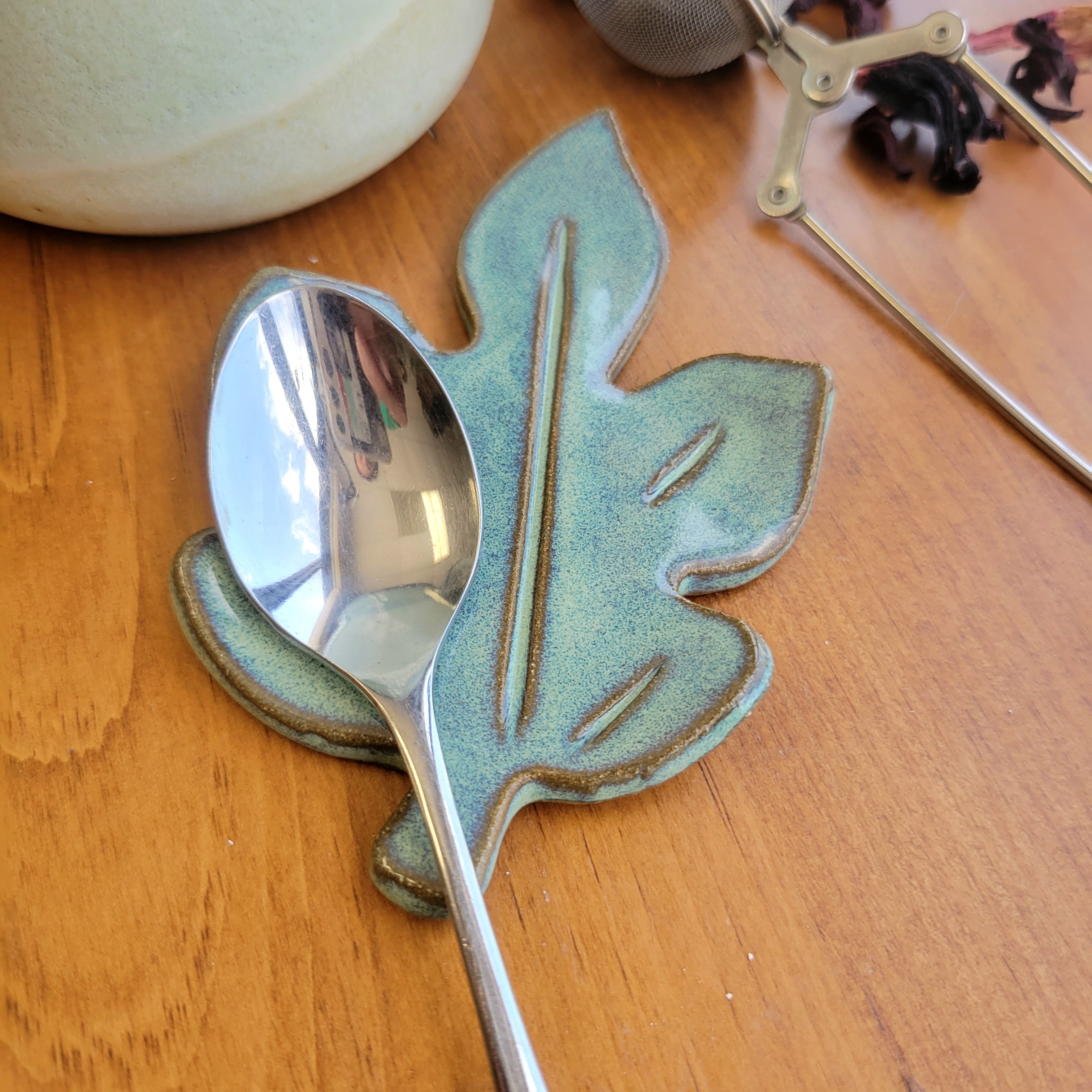 Tea on sale spoon rest