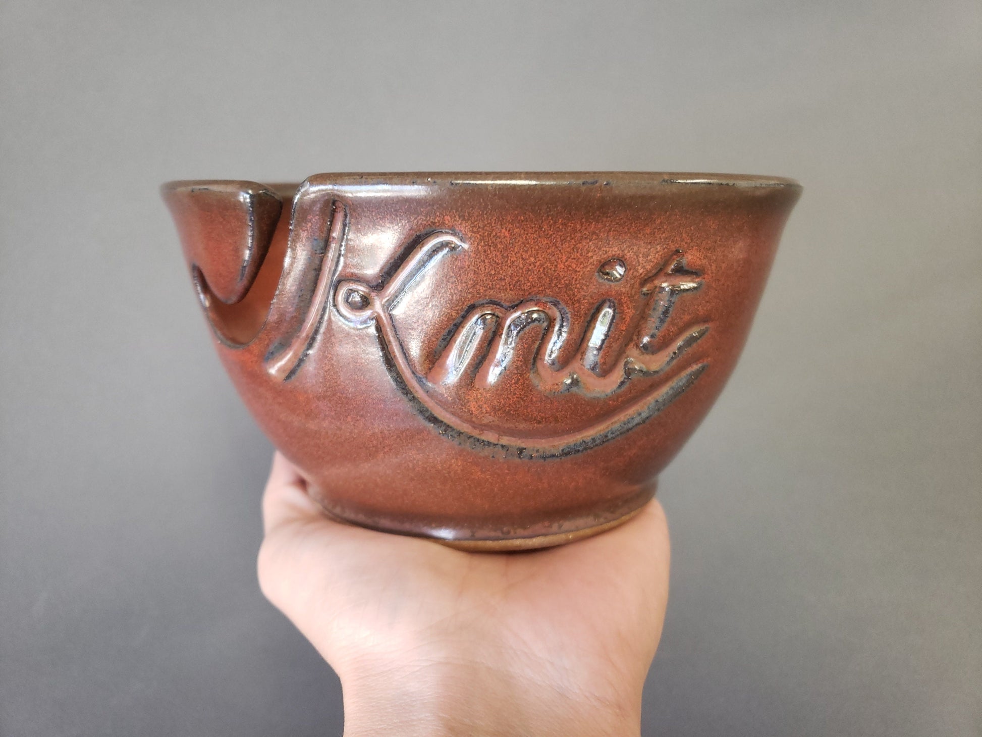 Large Yarn Bowl – River Craft Ceramics